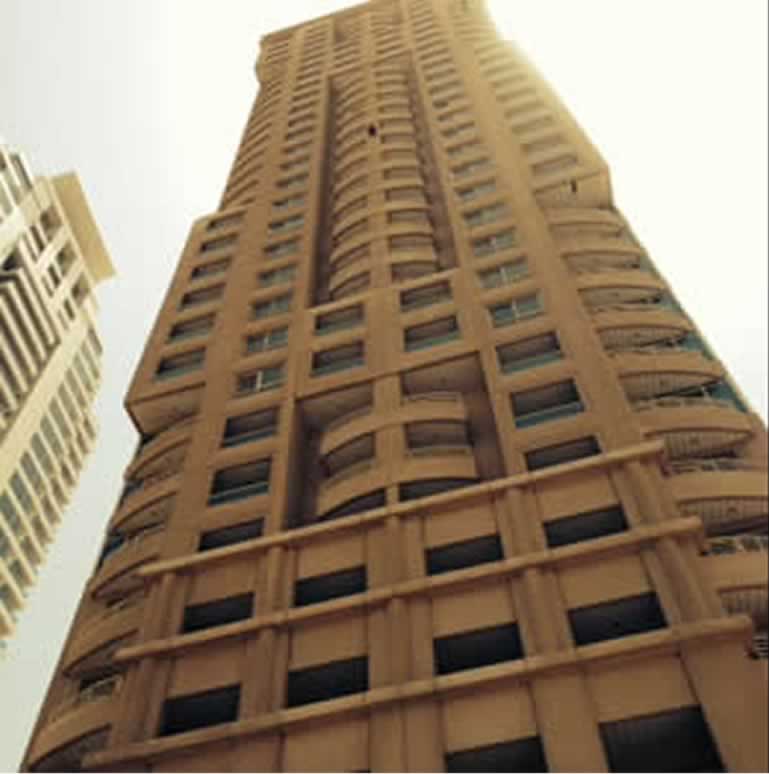 The Building where Toba Falode was pushed down from the 17th Floor in Dubai